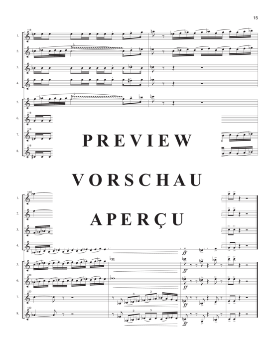 Product gallery: Page 20 of 21 Festive Overture , , (8 trumpets in Bb)