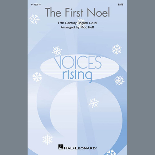 cover: The First Noel (arr. Mac Huff), 17th Century English Carol, Chor