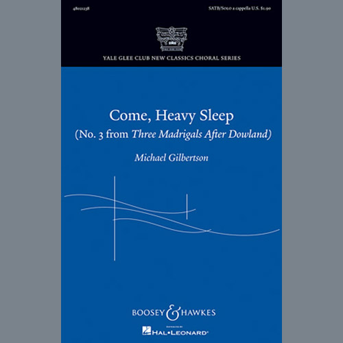 cover: Come, Heavy Sleep, Michael Gilbertson, Chor