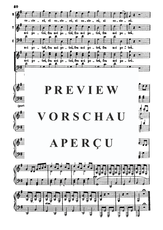 Produktgalerie: Seite 11 von 11 La tremenda ultrice spada, , Gesang und Klavier