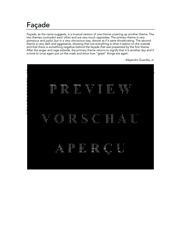 Product gallery: Page 4 of 11 Facade, , (tuba and piano)