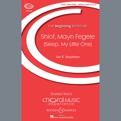 cover: Shlof, Mayn Fegele (Sleep, My Little One), Lee Kesselman, Chor