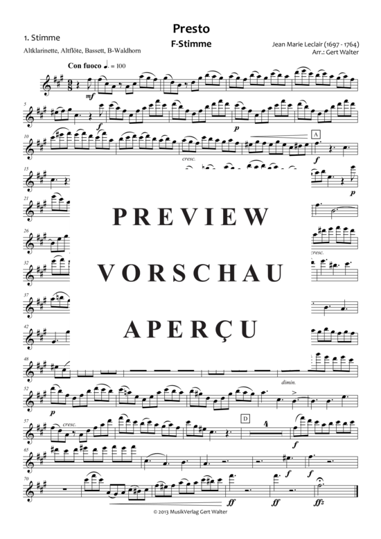 Produktgalerie: Seite 10 von 21 Presto , , (Quintett flexible Besetzung)