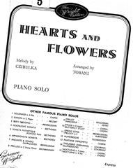 cover: Hearts And Flowers, Theodore Tobani, Klavier