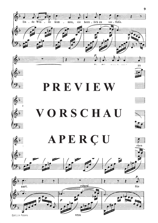 gallery: Der Nussbaum, Op.25 No.3 , , (Gesang mittel + Klavier)