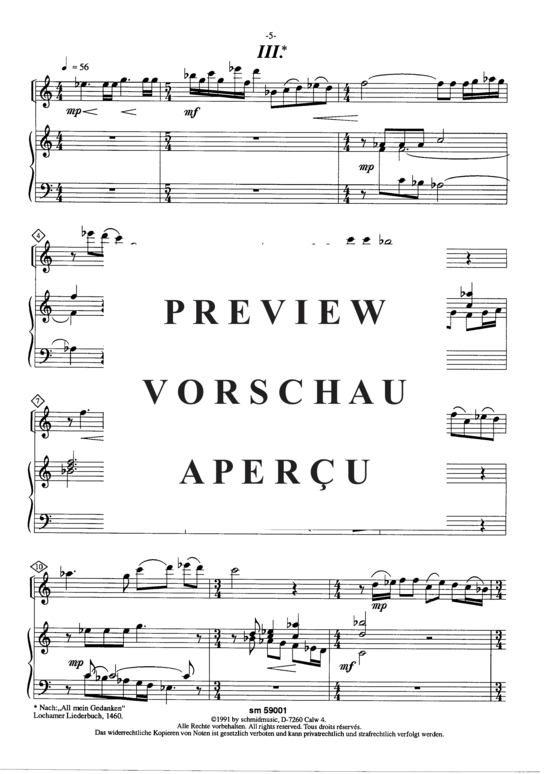 gallery: Drei Dialoge über alte Minnelieder , , (Alt-/Querflöte + Klavier)
