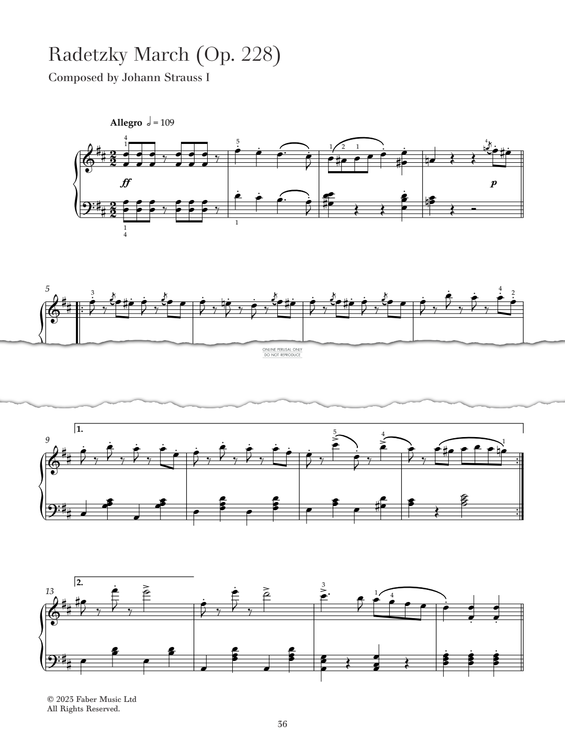 Produktbild zu: Radetzky March (Op. 228)
