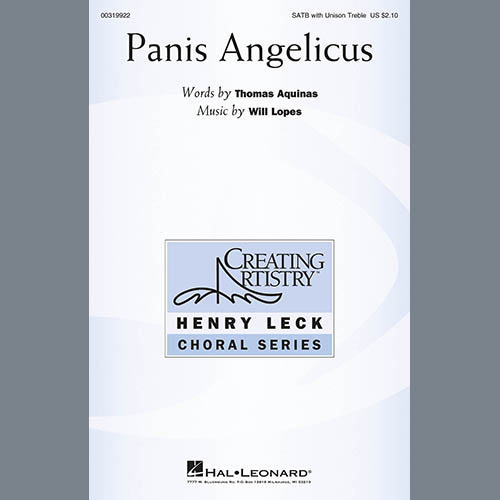 cover: Panis Angelicus, Thomas Aquinas and Will Lopes