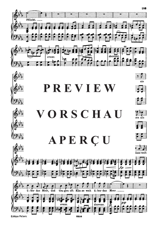 Product gallery: Page 3 of 5 Die Sterne D.939, , High Voice and Piano