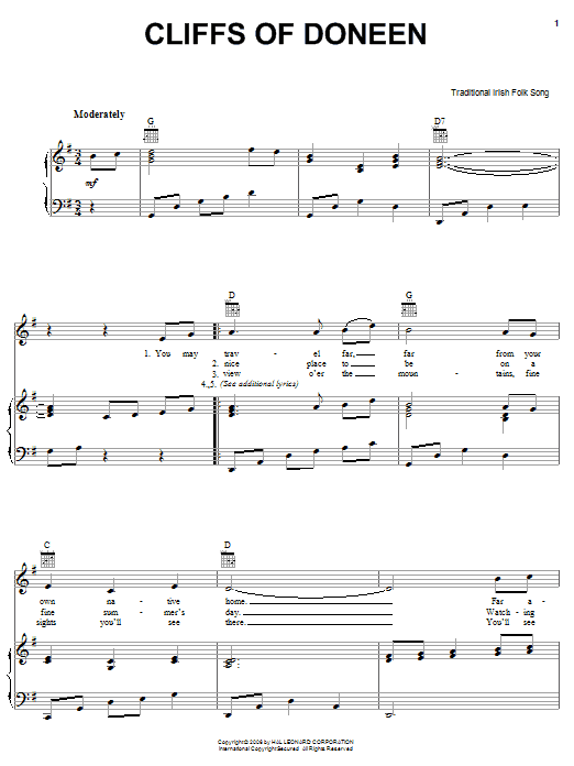 Produktbild zu: Cliffs Of Doneen