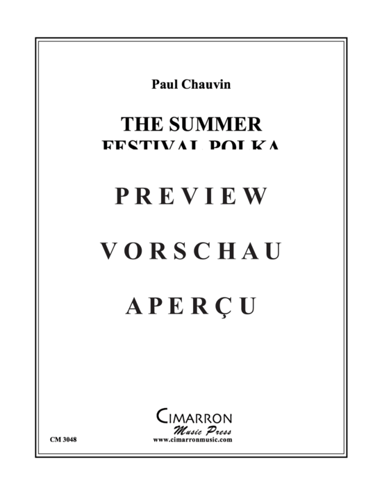 Produktgalerie: Seite 2 von 12 Summer Festival Polka , , (Blechbläserquintett)