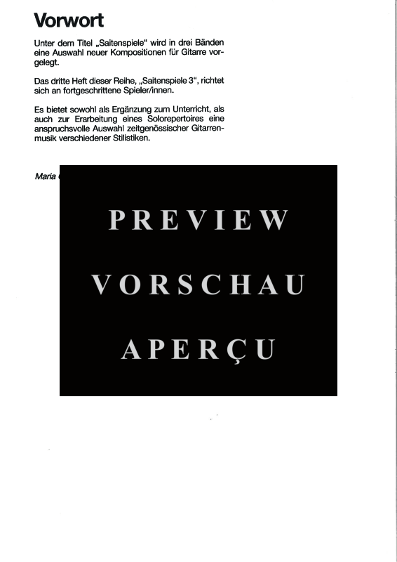 gallery: Saitenspiele Band 3, , Gitarre Solo