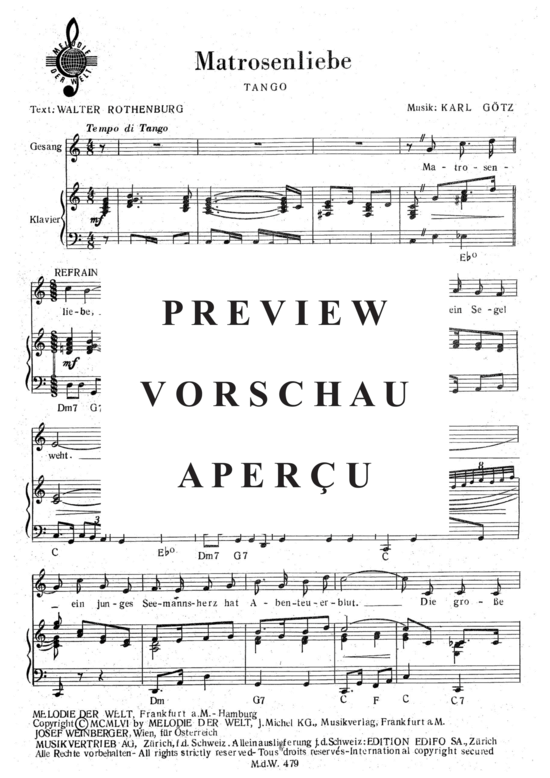 Produktgalerie: Seite 3 von 4 Matrosenliebe , , Klavier und Gesang