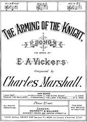 cover: The Arming Of The Knight, Charles Marshall, Gesang, Klavier