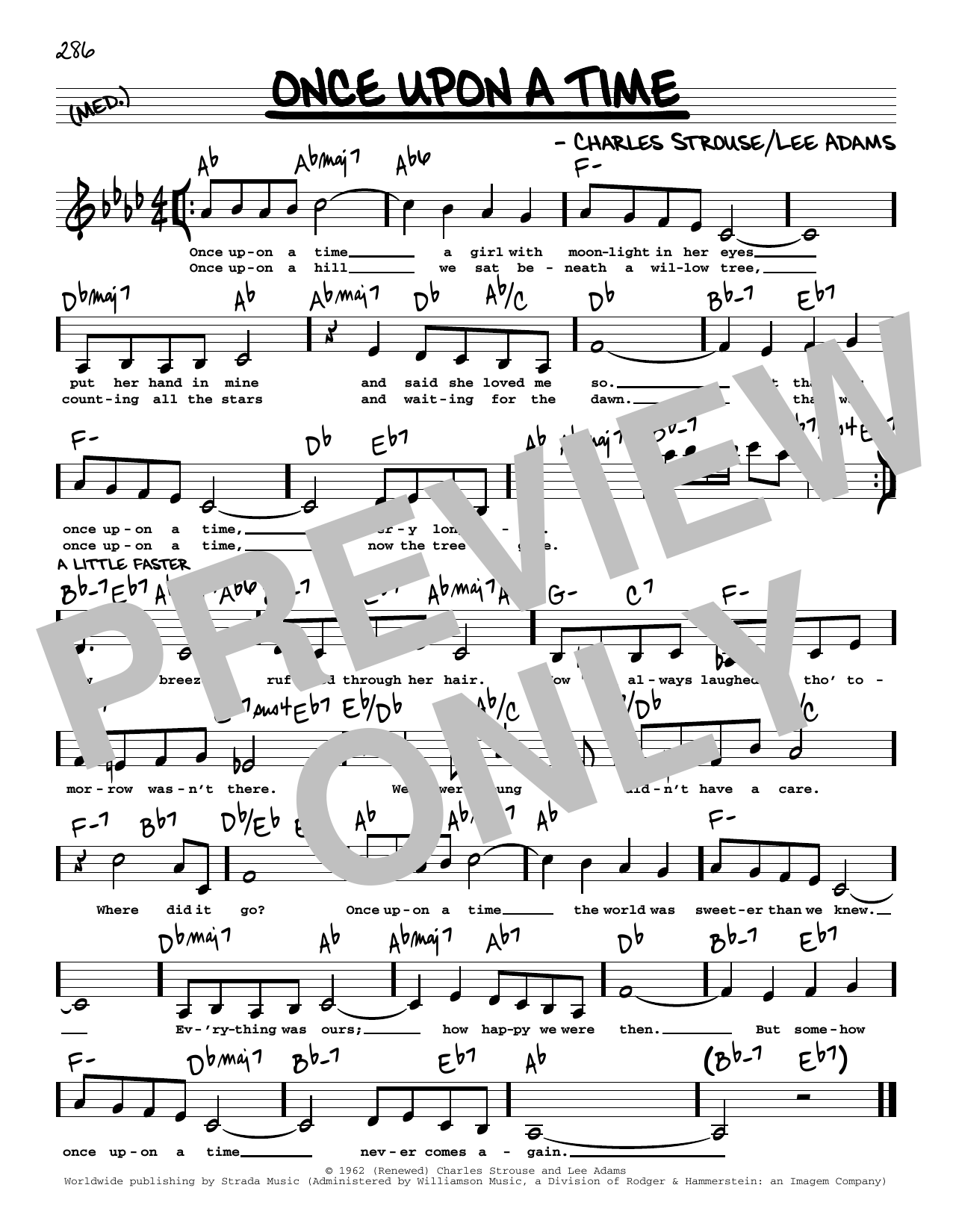 Produktbild zu: Once Upon A Time (Low Voice)