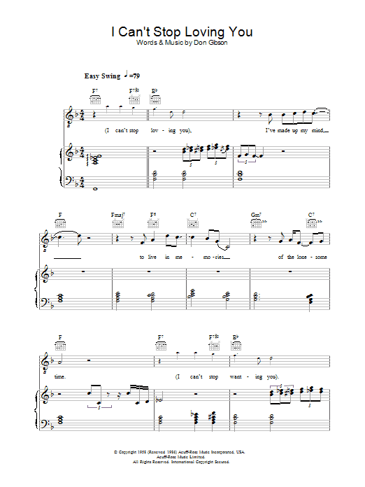 Produktgalerie: Seite 1 von 1 I Can't Stop Loving You, Ray Charles, Gesang, Gitarre, Klavier