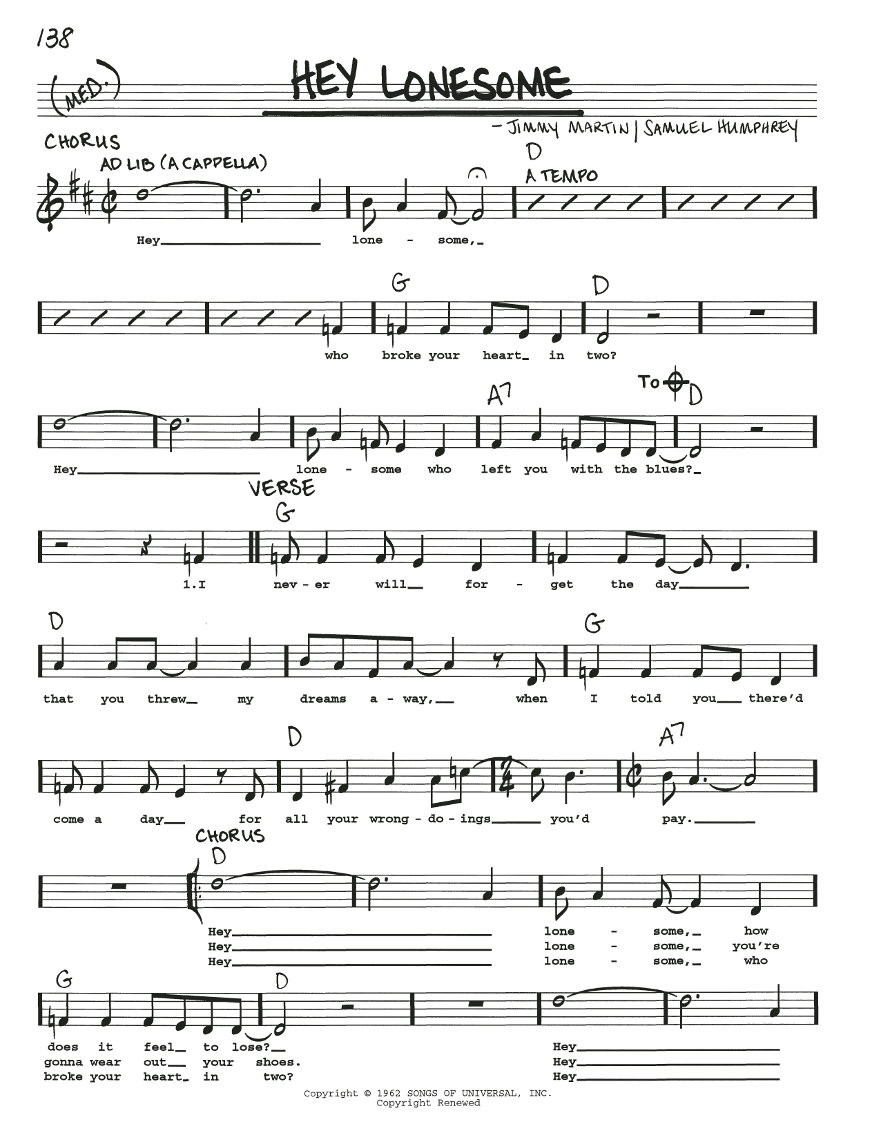 Produktbild zu: Hey Lonesome