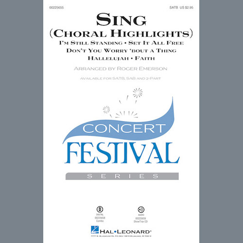 cover: Sing (Choral Highlights), Roger Emerson