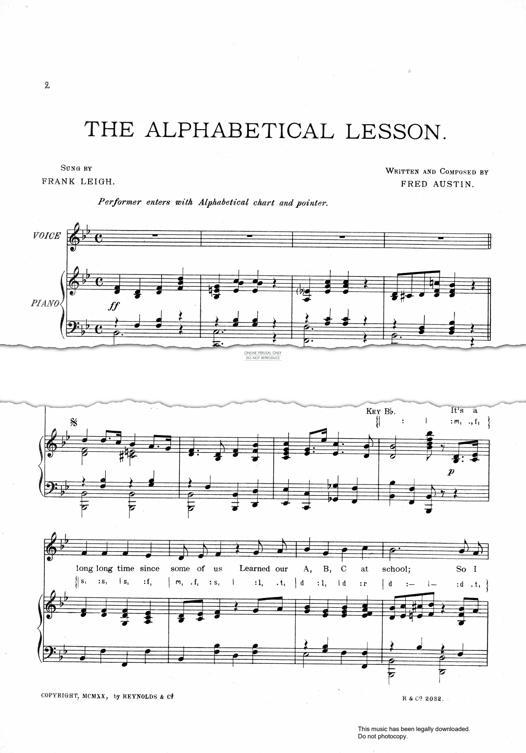 Produktbild zu: The Alphabetical Lesson