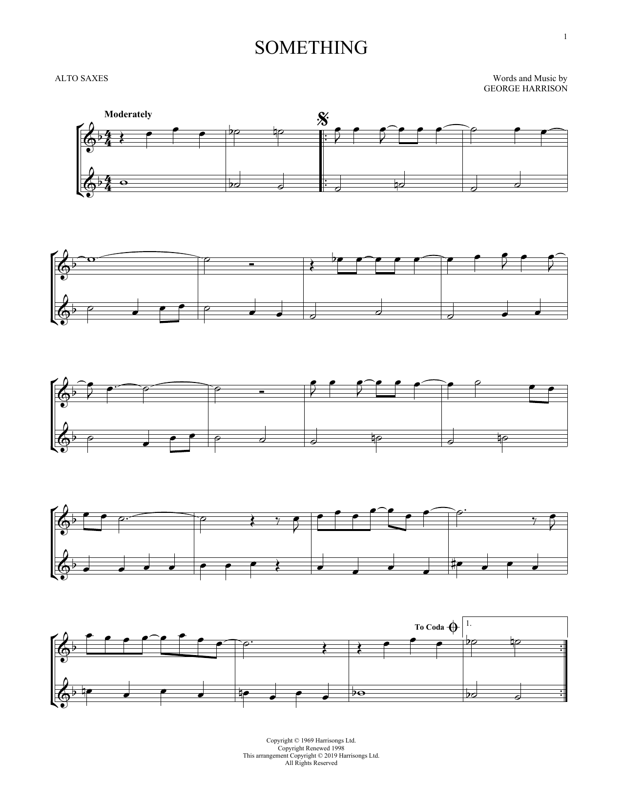 Product gallery: Page 1 of 1 Something, The Beatles