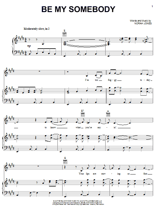Produktbild zu: Be My Somebody