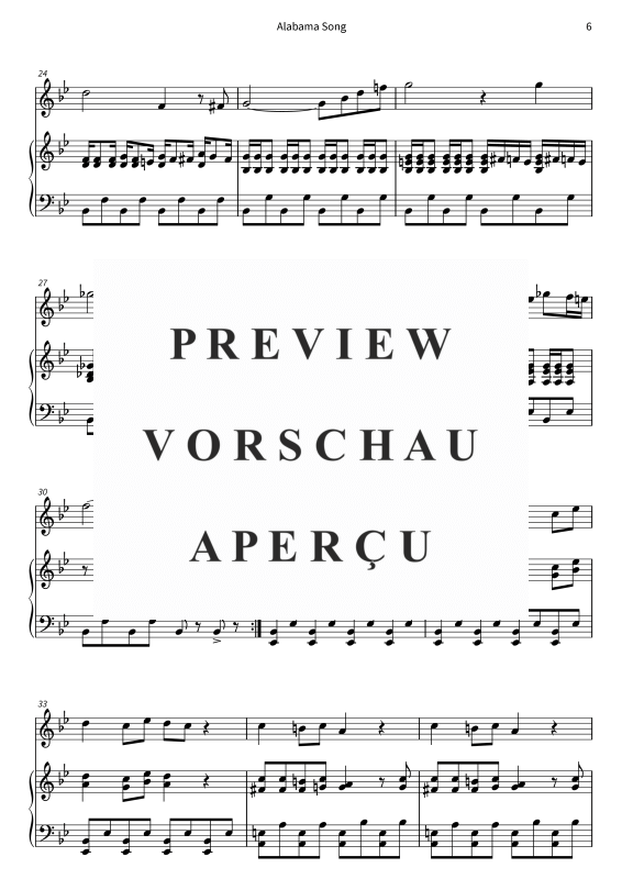 gallery: Alabama Song, , (Violine und Klavier)