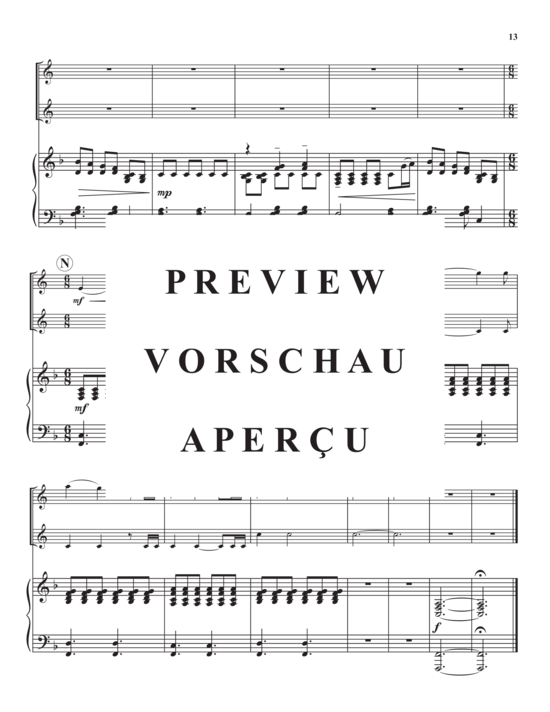 Product gallery: Page 15 of 21 Every Day and Alleluia , , (2x horn in F + piano)