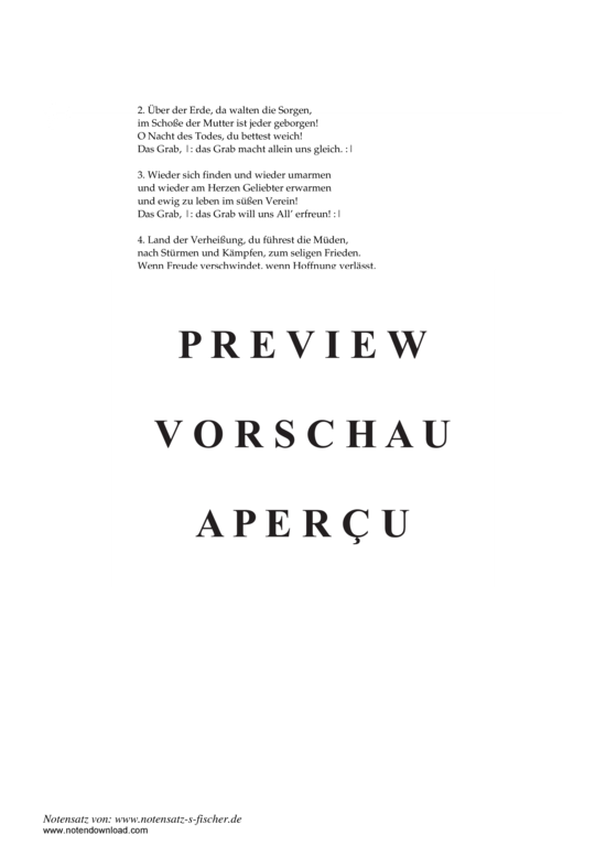 Product gallery: Page 3 of 3 Grabgesang , , Piano and Voice