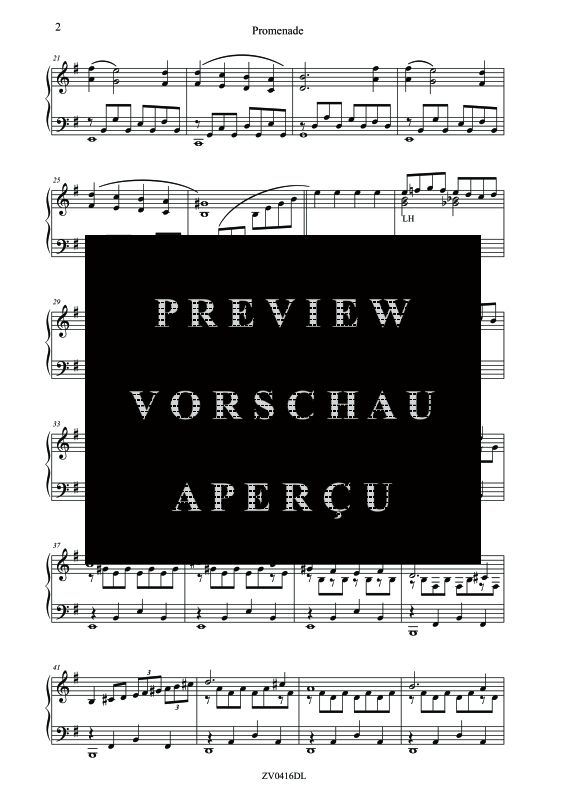 gallery: Promenade, Weihe, Gerhard, Klavier Solo