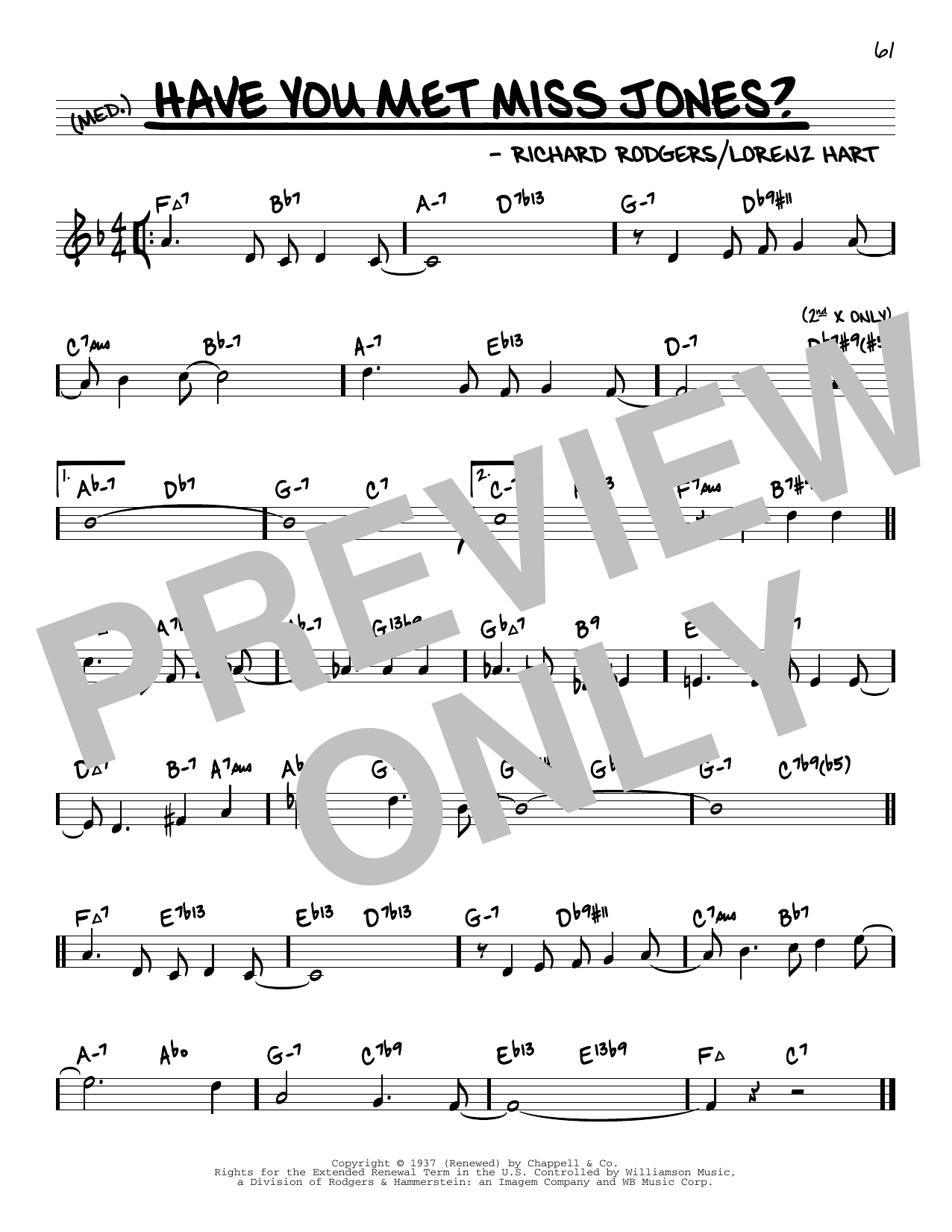 Produktbild zu: Have You Met Miss Jones? (arr. David Hazeltine)