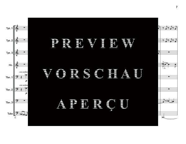 Produktgalerie: Seite 11 von 11 Humboldt Currents, Op. 174, , (Blechbläser Oktett)