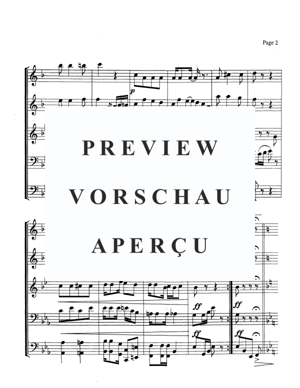 Produktgalerie: Seite 4 von 11 Peacherine Rag, , Blechbläser Quintett