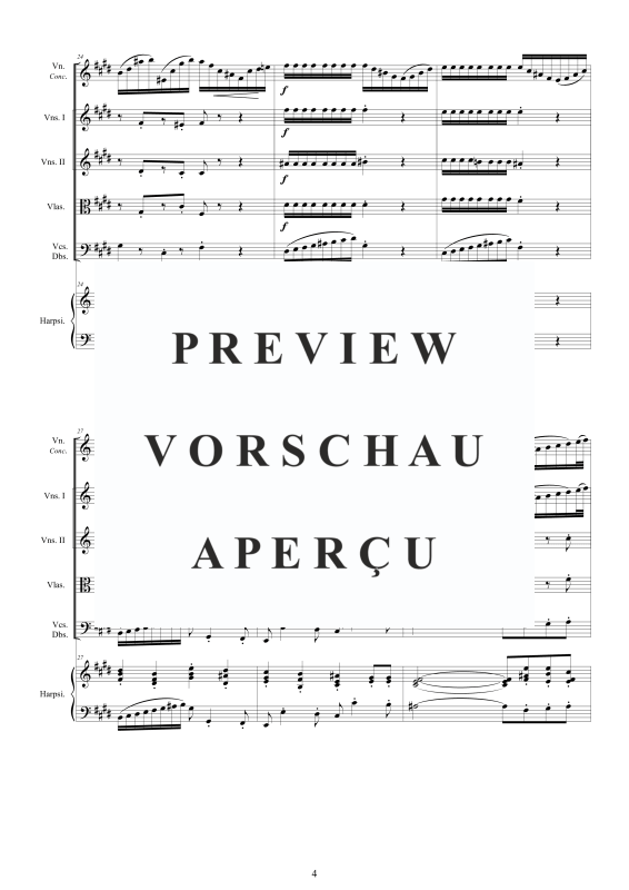 Product gallery: Page 5 of 11 Violin Concerto in E major BWV 1042, , Mixed Ensemble: Violin, Strings and Harpsichord Bc