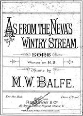 Produktbild zu: As From The Neva's Wintry Stream