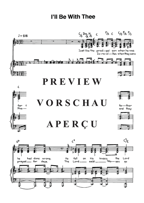Product gallery: Page 4 of 5 I'll be with thee , , Piano and Voice