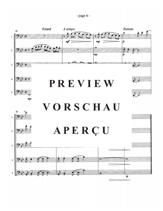 Product gallery: Page 9 of 19 Lullabye for Bear , , (5 trombones)