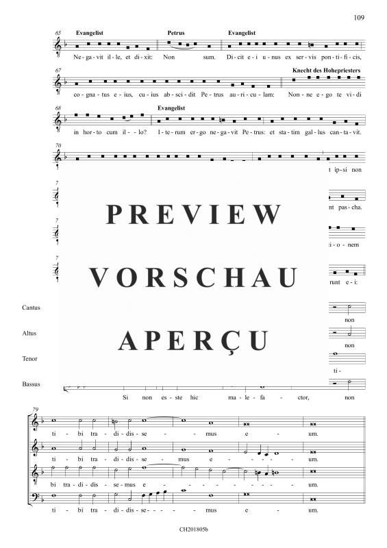 Product gallery: Page 6 of 11 Passio secundum Ioannem - Johannespassion, , (mixed choir)