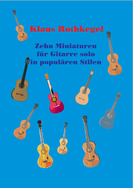 Produktbild zu: !0 Miniaturen für Gitarre im populären Stil