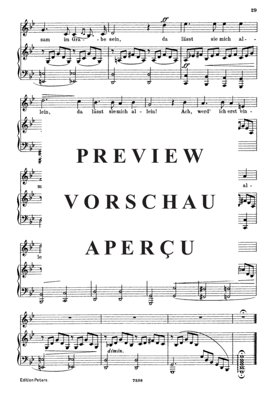 gallery: Gesänge des Harfners D.478-1 , , (Gesang mittel + Klavier)