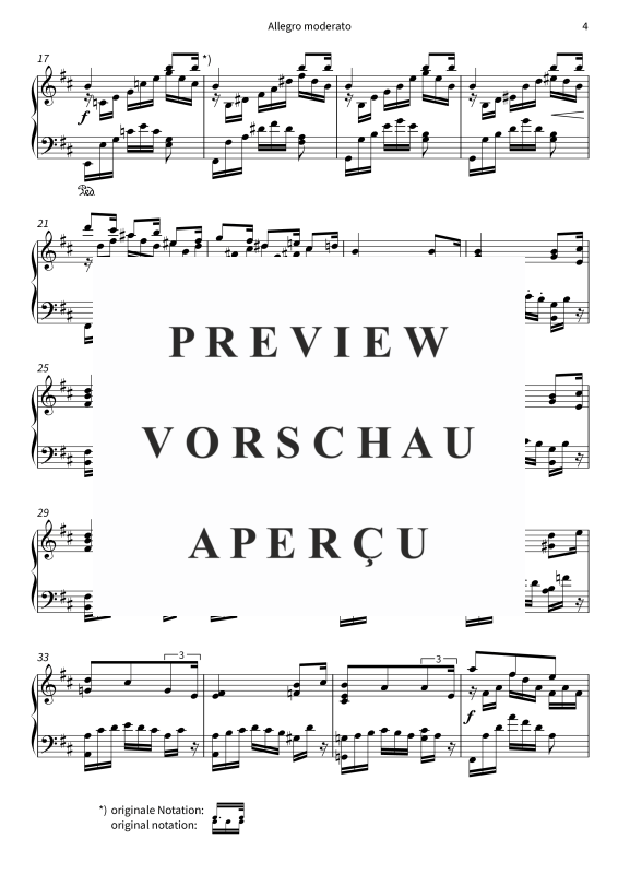 Product gallery: Page 6 of 11 Vier Lieder für das Pianoforte op. 8, , Piano Solo