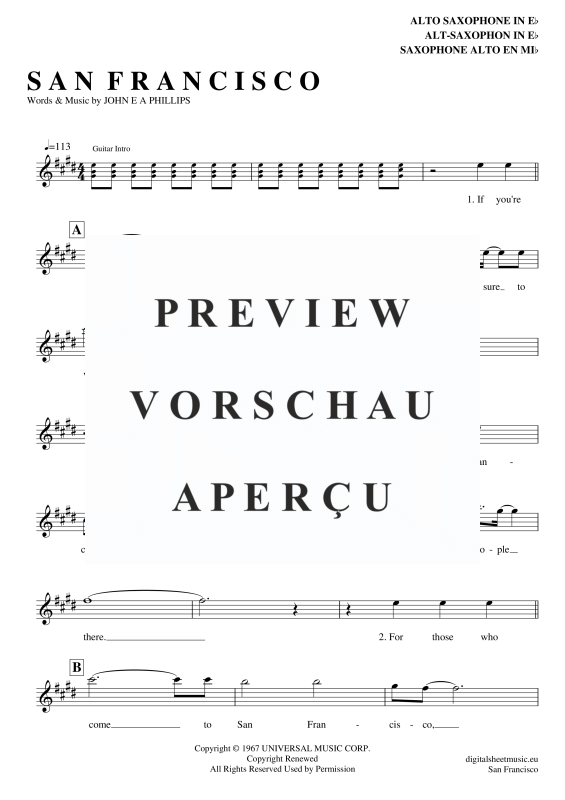 Produktgalerie: Seite 2 von 4 San Francisco, Mckenzie, Scott, Altsaxophon