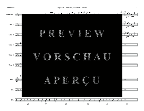 Produktgalerie: Seite 9 von 11 Big Alice, , (Tuba Solo, 5x Tuba und Combo Band)