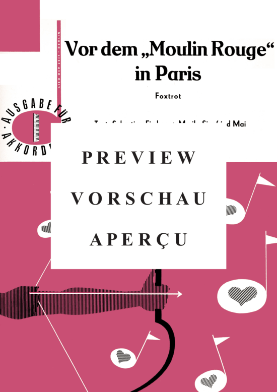 Product gallery: Page 2 of 3 Vor dem "Moulin Rouge" in Paris , , Piano and Voice