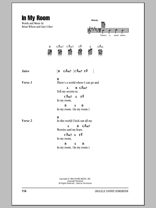 Product picture to: In My Room - The Beach Boys