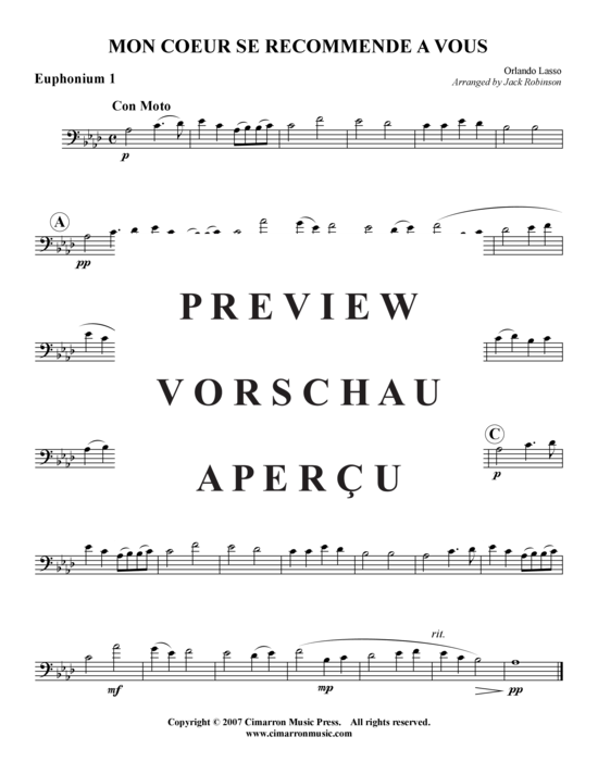 Product gallery: Page 3 of 8 Mon Coeur Se Recommende a Vous , , (Tuba Quartet: 2x Baritone, 2xTuba)