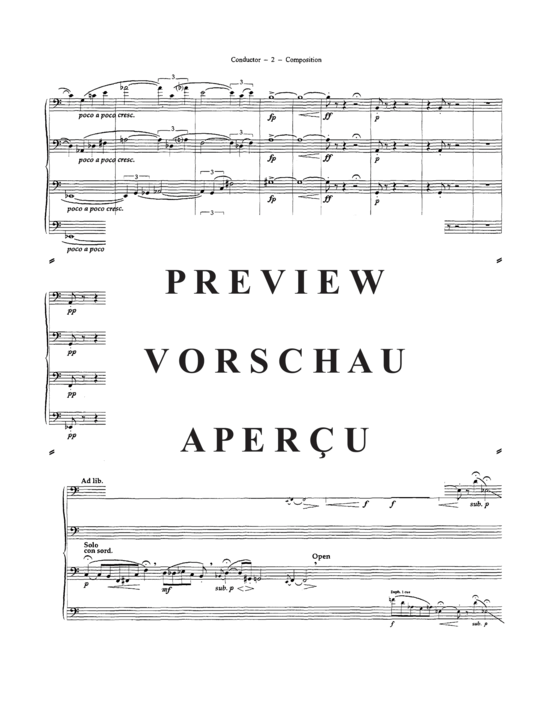 Product gallery: Page 4 of 21 Composition , , (Tuba Quartett EETT)