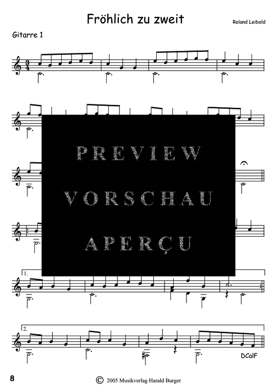 Produktgalerie: Seite 11 von 11 Wolkenflug, , Gitarre Solo