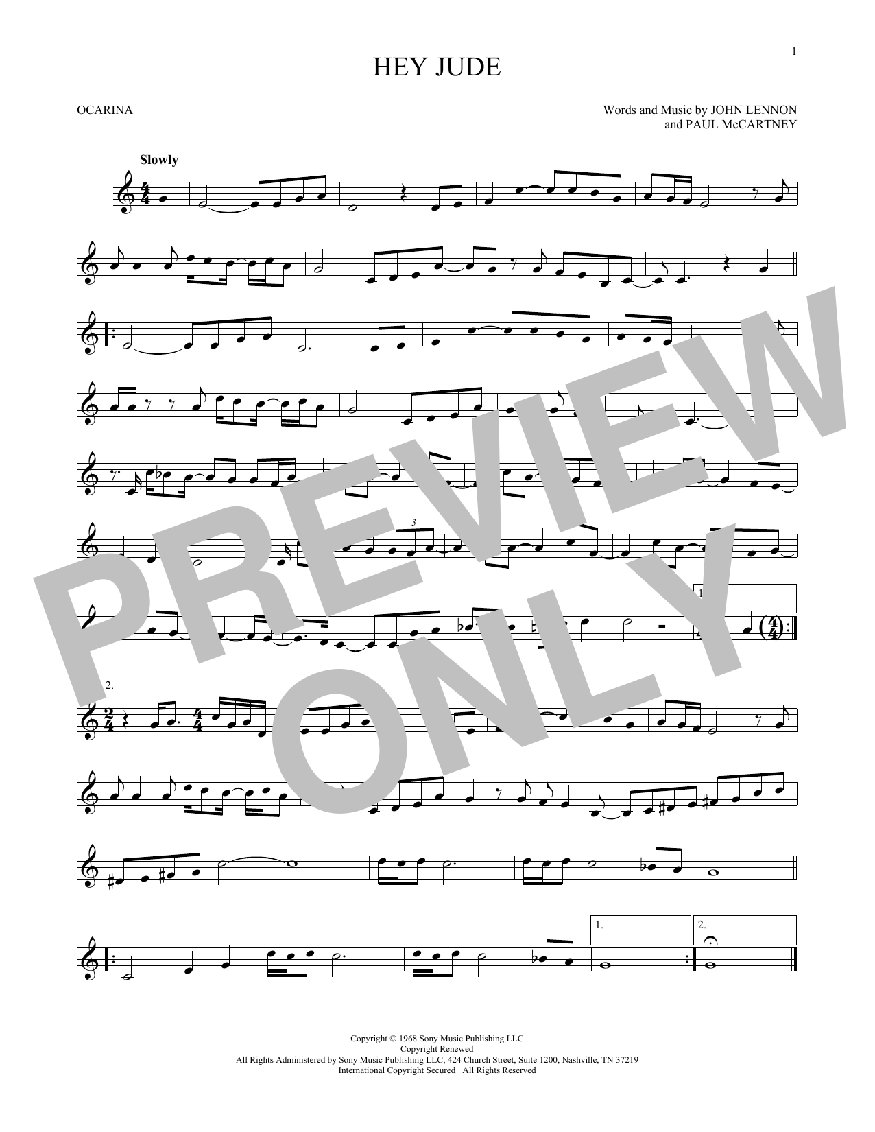 Product gallery: Page 1 of 1 Hey Jude, The Beatles