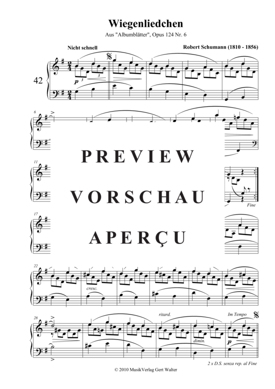 Wiegenliedchen 