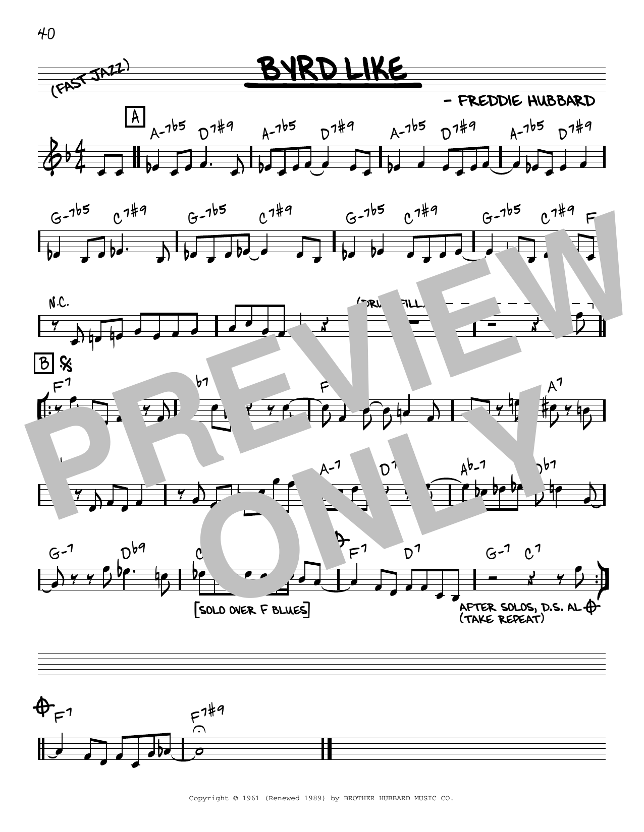 Produktbild zu: Byrd Like